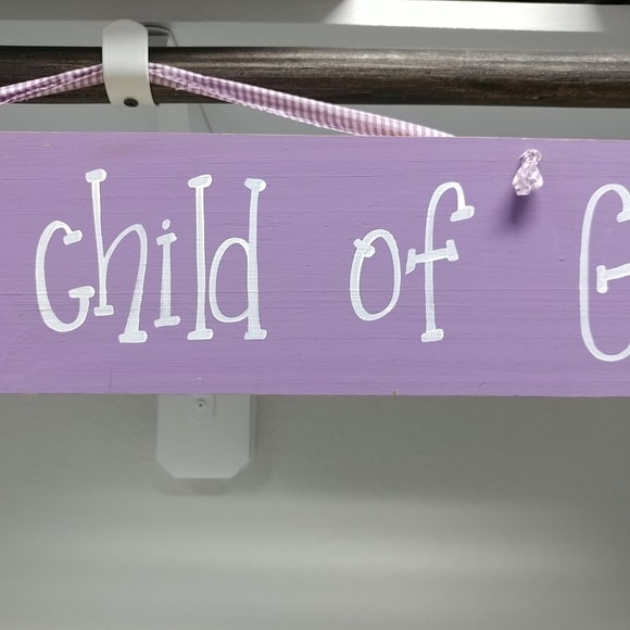 I am a Child of God Wood Wall Art Decor Sign Child's Nursery Rustic Country Farm - Picture 14 of 15